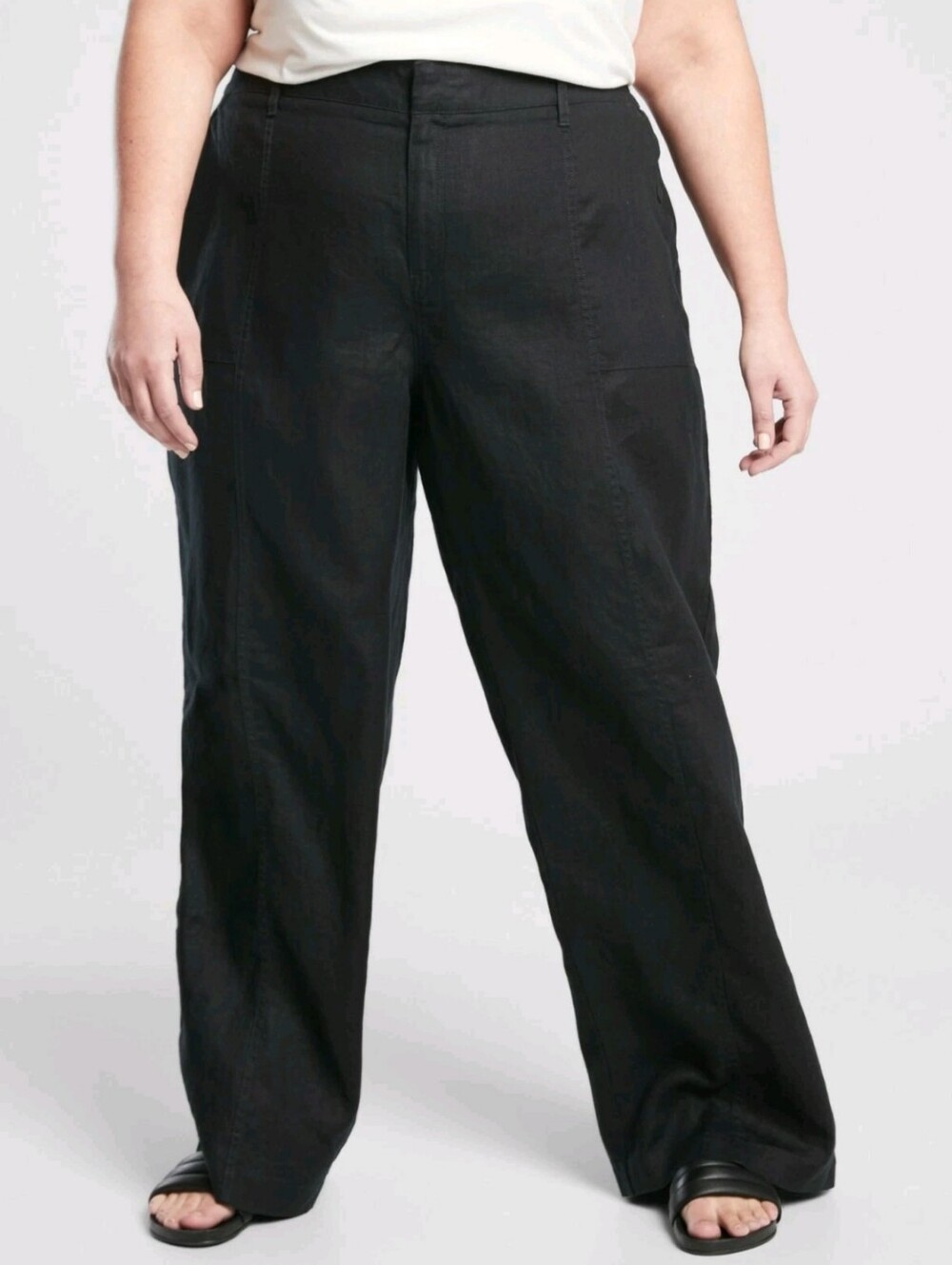 Athleta Cabo Retreat Linen Pants